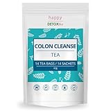 Happy Detox Tea - Colon Cleanse - Entgiftung – Abnehmen - 4 Wochen - 14 Teebeutel