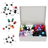 Surplex 307 Stücke Organische Chemie Molekülmodell Set Wissenschaftliche Chemie Atom molekulare Modelle Links Lehre Kit anorganische Strukturen Atom Link Model für Lehrer Studenten Chemieunterricht