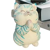 Squishy Katze Toy, Squishy Spielzeuge GLangsam Steigendes Quetschspielzeug, Langsames Rebound-Stressspielzeug,Elastisches Sensorisches Fidget-Spielzeug Fidget Squeeze Toy 11 X 9 X 15,5 cm