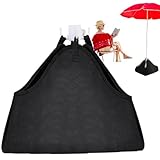 Shurzzesj Tragbarer Sonnenschirmständer, Schirmständer für den, Gewicht des Sonnenschirms für den – robuster und nachfüllbarer Sonnenschirmständer für den Außenbereich, Schirmständer für