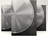 Urkundenpapier 'Medaille Silber' | klassisch | für Urkunden Zertifikate | DIN A4 190g/qm | hochwertig | kostenlose Druckvorlagen | certificate paper | Blanko Urkunde (10)