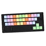 HEALSOPTHY Teiliges Keycap Farbige Tastenkappen für Mechanische Tastaturen Höhe Langlebig und Farbecht Einfache Installation Stilvolle Tastatur Dekoration für PC und Gaming