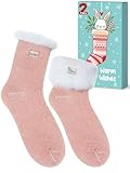 Kuschelsocken Damen Geschenke für Frauen Weihnachten: Wollsocken Damen 39-42 Dicke Warme Socken Damen Thermosocken Wintersocken Damen, Weihnachtsgeschenke für Frauen Mama Oma Geschenke Geschenkideen
