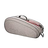 Wilson Tennistasche Team, Bis zu 6 Tennisschläger, Für Herren und Damen