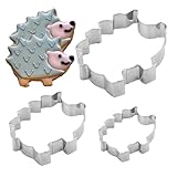 Shaersu Ausstechform für Thanksgiving-Plätzchen, einfaches Entformen, Küchen-Backwerkzeug, Edelstahl-Formen für Kekse, für Zuhause, Küche, Gebäck, Teig, Dessert, Party, Geburtstag