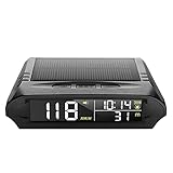 GoolRC Headup HUD Wireless Display für Auto Digital GPS Solar Tachometer mit LCD-Display Alarm Übergeschwindigkeit KMH/ph Zeit / Höhe / Temperatur / Geschwindigkeit Display