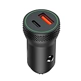 USB-C PD 3.0 / USB QC3.0 Auto-Ladegerät 18W Für iPhone, Samsung
