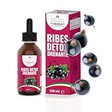 Salus Eterna Schwarze Johannisbeere Nigrum Detox Entwässerung stark 100 ml – natürliches Reinigungsmittel für Leber und Nieren, Antioxidans und Diuretikum zur Wasserretention, unterstützt das