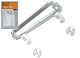Schlaufenschalgleiter mit Röllchen transparent 8 Stück Kunststoff für Schlaufen Vorhang