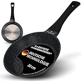 ZWIEGER Hochwertige kleine Pfanne 20cm Induktion – Bratpfanne 20 cm, Aluguss, vollflächiger Edelstahlboden, für alle Herdarten (inklusive Induktion) geeignet – Antihaft, PFOA- & PFOS-frei