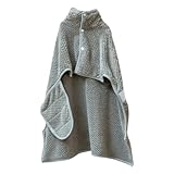 Dog Towel Robe - Super Absorbent Quick-Drying Microfiber Pet Bath Coat, Soft Lightweight Adjustable Drying Wrap Robe for Dogs, Cats, and Small Pets After Bath, Swimming, Beach, Pool, or Travel Use