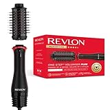 REVLON PROFESSIONAL One-Step Volumiser Plus (Abnehmbarer Kopf, Keramik-Titan-Platte, Gemischte Styling-Borsten mit Aktivkohle-Pins, Turmalin Ionic Technology), RVDR5298E