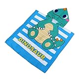 Vaguelly 1 Stück Badetuchumhang für Babyhandtücher Handtuch Badezimmerdekor Cartoon-Badetuch atmungsaktives Badetuch Bademantel superfeine Faser Green