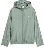 PUMA Unisex-Kinder Ess Regular Windbreaker Windjacken, Green Moon,