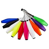 Henrys Jonglierkeule Classic Training | Hohe Bruchsicherheit Dank Hotglue-Injektion | Ausführung: 1 Stück | Mittelschnelles Drehverhalten | Kunststoff | 218 g | 52 cm