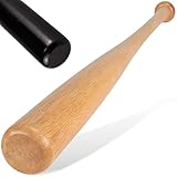 Redfield - Baseballschläger - Ökologisches Holz - 30' (76 cm) - 2 Farben zur Auswahl - Schwarz oder Naturholz (Holz)