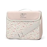 Suavinex, tragbarer Hochstuhl Babys +6 M, sitzerhöhung Essen, universeller Sitzerhöher, umwandelbar in eine Tasche, leicht zu reinigen, leicht, Gurt, Bequem, Weich, Rückenlehne, Boostersitze, Rosa