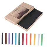 WRITWAA 1 Schachtel Teiliges Pastellkreide Farben Ölbasierte Bruchfeste Farbstifte für Zeichnen Skizzieren und Graffiti Ungiftig Langlebig Geeignet für Anfänger und Professionelle