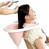 Tragbares faltbares Haarwaschbecken - Mobiles Salon-TPE-Becken zum Waschen der Haare - Geeignet für Schwangere, Behinderte, Senioren, Ältere