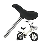 Generisch Kids Cycle Sattel - langlebige Hildbikes Sitz | Bequemer weicher Pu -Kissen -Fahrer Sattel | Tragen Sie einen resistenten -Sitzersatz für EIN verbessertes Fahrerlebnis