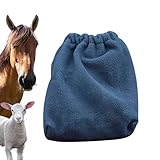 Steigriemertasche | Steigriemen-Schutz - Plüsch Sattelschoner Reitsport Aufbewahrungstasche für Outdoor Training Stall