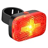 Tavaler Fahrrad Rücklicht Typ-C Aufladbar Batterie Fahrradrücklichter LED Rücklicht Fahrrad Akku StVZO Zugelassen
