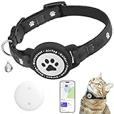 SmartTag Katzenhalsband (1 Pack), Mini Tracker Ohne ABO für Katze, (nur IOS) mit Reflektierendes GPS Katze Tracker Halsbänder, Tracking Standort von Haustieren, Arbeite mit Apple Find My