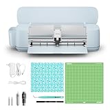 LOKLiK iCraft Plotter Maschine – Schneidemaschine zum Personalisieren von Textilien, Tassen, Taschen, Aufklebern und Dekorationen. Kompatibel mit Flexfolie, Papier, Leder, Karton und mehr. (Blau)