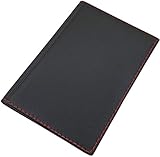 Große Elegante Ausweismappe 4 Fächer MJ-Design-Germany Made in EU (Design 2 / Schwarz)