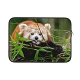 Little Red Panda Computertasche, 13/15 Zoll Laptophülle, tragbare Business-Tasche, Dokumenten-Aufbewahrungstasche 13 Zoll