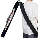 SYXLS Golf Beer Holder Sleeve, Golf Bag Beer Cooler Sleeve, Außensport & Camping, 7 Kann 330ml Beer Leckdichte Kühltasche, Isoliertes Getränkekühlrohr Mit Verstellbarem Schultergurt (Schwarz)