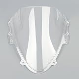Artudatech Motorrad Windschild Windschutzscheibe Windschutz Windabweiser Luftstrom des Motorrad Windshield für S-U-Z-U-K-I GSXR 600/750 K4 2004 2005