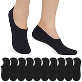 IceReco Damen Socken 39-42 Füsslinge Damen 39-42 Dünn 10 Paar Unsichtbare Socken Herren Schwarz Sportsocken Füßlinge Damen Running Socks Men Damensocken Herrensocken Anti Schweiß Socken