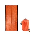 Zxfdsfdbnm Biwaksack, Aluminiumfolie, Überlebens-Schlafsack, warmes Schlauch, Zelt, Überlebensbeutel, wasserdichte Decke