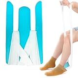 Anziehhilfe für Socken,Strumpfanziehhilfe,Sockenanzieher Sockenanziehhilfe Dressing Assist,Sockenanziehhilfe Nach,Sockenanzieher für Senioren,Anziehhilfe für ältere und Behinderte Schwangere Frauen