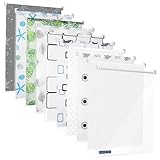 TEXMAXX® Duschrollo für Badewanne mit Seitenzug - Verschiedene Breiten/Duschvorhang Badewanne/Badewannenvorhang/Badewanne Vorhang - 60cm breit x 240cm inkl. Zubehör - Milchglasoptik