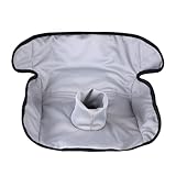 Hisprout 360 Comfort Universal Kindersitz Protektor Pad für Töpfchen Training,Windel Lecks für Toilettentraining,Fit Alle Größen Autositze(Grey)