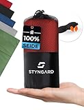 STYNGARD Hüttenschlafsack Seide 100% [200g] - Seidenschlafsack Ultraleicht kleines Packmaß - Dünner Schlafsack Inlett Seide leicht & weich - Modell Sydney