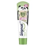 Signal Kids Bio-Zahnpasta für Kinder, Erdbeer-Aroma, natürlicher Ursprung, 50 ml