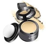 Haaransatz-Puder, Haarschatten, Haarwurzel-Concealer, Haaransatz-Schatten-Abdeckungs-Puder zum Auffüllen von dünner werdendem Haar, Haarwurzel-Concealer für Make-up, Pulver, Goldgelb