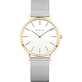 BERING Damen Uhr Quarz Movement - Classic Collection mit Edelstahl und Saphirglas 14134-010 - Wasserdicht: 3 ATM