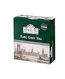 Ahmad Tea Earl Grey Schwarzer Tee 100 Teebeutel mit Band/Tagged, 200 g