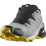 Salomon Herren Speedcross Gore-tex Trailrunning-Schuhe, Sharkskin Black Lemon, 44 2/3 EU