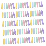 FRCOLOR 100 Stück Bunte Dicke Plastik Ozeankugeln mit Strukturierter Oberfläche Sicher und Komfortabel für Kleinkinder zum Greifen Spielzelt und Kinderpool für Indoor und Outdoor Spielspaß