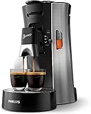 Philips Senseo Select Kaffeepadmaschine – Kaffeestärkewahl Plus, Memo-Funktion, Crema Plus Technologie, 0,9L Wassertank, Zwei-Tassen-Funktion, Höhenverstellbarer Auslauf, Umweltfreundlich (CSA250/10)