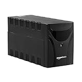 Amazon Basics – Unterbrechungsfreie Stromversorgung, 1.500 VA, 3 Schuko-Steckdosen, mit Abschalt-Software und Überspannungsschutz
