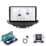 Android 14 Autoradio kompatibel mit Chevrolet Trax 2018 | mit Touchscreen | CarPlay/Android Auto | GPS-Navigation | 4G/WiFi | Bluetooth | Rückfahrkamera (T4 8 Core 4G + WiFi 4G + 64G)