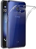 REY Pack 3X Transparent Silikonhülle TPU für HTC U11, Handyhülle Premium Kratzfest TPU Durchsichtige Schutzhülle, Ultradünne 0,33 mm