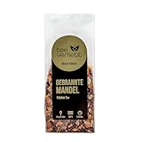 teeverliebt - Gebrannte Mandel Winter Edition Früchtetee 100 g | lose Früchtetee-Mischung aromatisiert | leckere Winter Tee-Mischung ideal als Geschenk