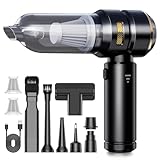 KITBEZN Handstaubsauger, 26KPA Handstaubsauger Akku Kabellos, 4-in-1 Auto Staubsauger Stark, Akku Staubsauger mit Bürstenloser Motor per Auto, Haus, Tierhaare, Sofa Reinigung,